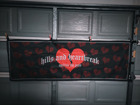Hills and Heartbreak Nobori Flag